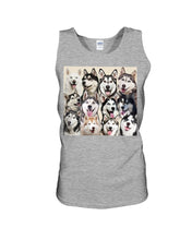 Load image into Gallery viewer, Many Love Husky Siberian On Phone Case Gift For Husky Lovers Unisex Tank Top
