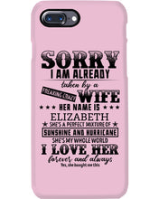 Load image into Gallery viewer, Gift For Husband I Love Here Forever And Always Phone case
