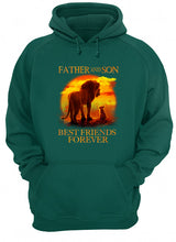 Load image into Gallery viewer, Father And Son Best Friends Forever Gift For Son Hoodie
