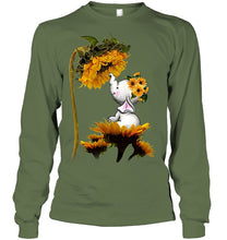 Load image into Gallery viewer, Elephant Sunflower Special Custom Design For Cute Girls Unisex Long Sleeve
