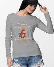 Load image into Gallery viewer, Cow I Need Somebody Who Sees The Crazy And Still Wants Me Unisex Long Sleeve
