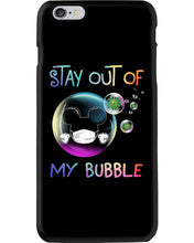 Load image into Gallery viewer, Lovely Phone Case Rainbow Design Stay Out Of My Bubble Gift For Friends Phone case
