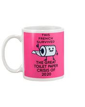 Load image into Gallery viewer, French Survived The Great Toilet Paper Crisis Of 2020 For Personalized Nation Gift Mug
