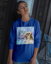 Load image into Gallery viewer, Angels And Shih Tzu Are Not Different Gift For Dog Lovers Unisex Long Sleeve
