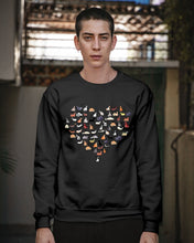 Load image into Gallery viewer, Lovely Phone Case Happy Cats Gift For Cat Lovers Sweatshirt
