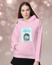 Load image into Gallery viewer, Cat In Bottle Magic Christmas Design Gift For Cat Lovers Hoodie
