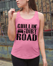 Load image into Gallery viewer, Lovely Phone Case Chillin’ On A Dirt Road Gift For Friends Ladies Flowy Tank
