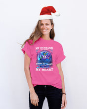 Load image into Gallery viewer, Hummingbird My Husband My Guardian Angel Gift For Angel Husband Guys Tee
