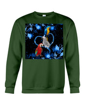 Load image into Gallery viewer, Lovely Phone Case Twinkling Blue Heart Gift For Parrots Lovers Sweatshirt
