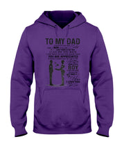 Load image into Gallery viewer, Giving For  Dad Let You Know You're Appreciated  Custom Design Hoodie
