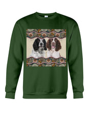 Load image into Gallery viewer, Lovley Phone Case Two Dogs Gift For English Springer Spaniel Lovers Sweatshirt
