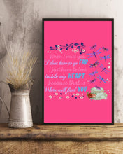 Load image into Gallery viewer, Butterflies When I Miss You I Just Have To Look Inside My Heart Gift For Lover Vertical Poster
