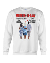 Load image into Gallery viewer, Daughter In Law's Best Friend Son's Best Partner In Crime Gift For Mom In Law Sweatshirt
