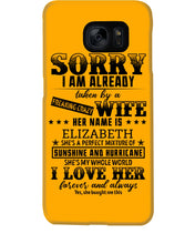 Load image into Gallery viewer, Gift For Husband I Love Here Forever And Always Phone case
