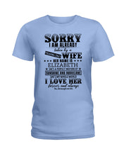 Load image into Gallery viewer, Gift For Husband I Love Here Forever And Always Ladies Tee

