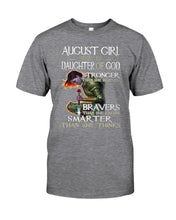 Load image into Gallery viewer, August Girl Daughter Of God Meaningful Gift For Women Guys Tee
