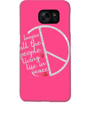 Load image into Gallery viewer, Image All The People Living Life In Peace Custom Design For Friends Phone case

