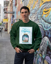 Load image into Gallery viewer, Cat In Bottle Magic Christmas Design Gift For Cat Lovers Sweatshirt
