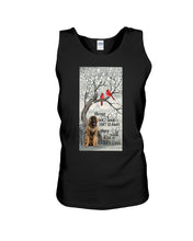 Load image into Gallery viewer, Labrador Retriever Walks Beside Us Everyday Unique Custom Design Unisex Tank Top
