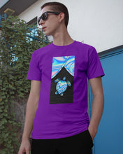 Load image into Gallery viewer, Magical Blue Turtle Pattern Gift For Turtle Lovers Guys Tee
