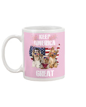 Load image into Gallery viewer, Keep America Great Yorkshire Terrier Gift For Dog Lovers Mug
