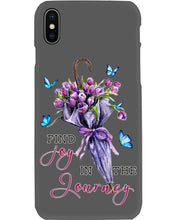 Load image into Gallery viewer, Butterflies Find Joy In The Journey Gift For Daughter Phone case
