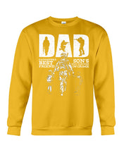 Load image into Gallery viewer, Daughter's Best Friend Son's Partner In Crime Special Custom Design Sweatshirt
