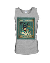 Load image into Gallery viewer, Lose Your Mind Find Your Soul Gift For Bartender Unisex Tank Top

