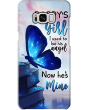 Load image into Gallery viewer, Daddy's Girl I Used To His Angel Now He's Mine Phone case
