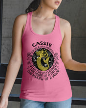 Load image into Gallery viewer, Gift For Cassie Girl The Soul Of A Mermaid Ladies Flowy Tank
