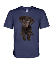 Load image into Gallery viewer, Labrador Retriever Custom Design Gift For Labrador Retriever Lovers Guys V-Neck
