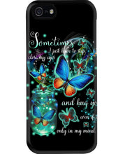 Load image into Gallery viewer, Butterfly Close My Eyes And Hug You Gift For Women Phone case
