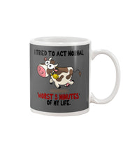 Load image into Gallery viewer, Cow Worst 5 Minutes Gift For Cow Lovers Mug
