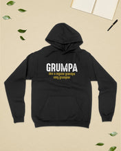 Load image into Gallery viewer, Grumpa Like A Regular Grandpa Only Grumpier Hoodie
