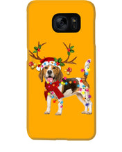 Load image into Gallery viewer, Beagle Gorgeous Reindeer Xmas Lights Gift For Dog Lovers Phone case

