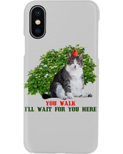 Load image into Gallery viewer, Cat Wait For You Here Gift For Cat Lovers Phone case
