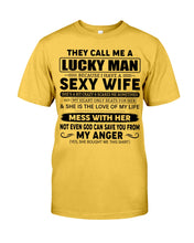 Load image into Gallery viewer, Gift For Husband I Have A Sexy Wife Guys Tee
