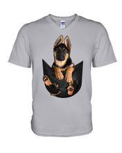 Load image into Gallery viewer, German In Pocket Special Custom Design For Dog Lovers Guys V-Neck
