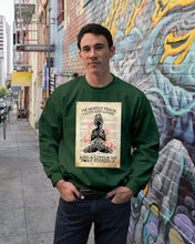 Load image into Gallery viewer, I'm Mostly Peace Love And Light Yoga Gift For Yoga Lovers Sweatshirt
