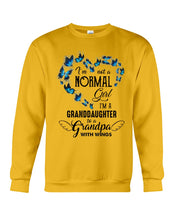 Load image into Gallery viewer, Gift For Angel Grandpa I'm A Granddaughter To A Grandpa With Wings Sweatshirt
