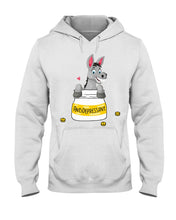 Load image into Gallery viewer, Funny Donkey Anti Depressant Meaning Gift For Women Hoodie
