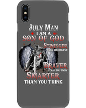 Load image into Gallery viewer, July Man Son Of God Birthday Meaningful Gift For Men Phone case
