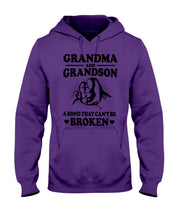 Load image into Gallery viewer, Grandma And Grandson A Bond That Can't Be Broken Custom Design Hoodie
