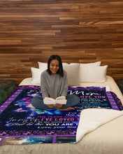 Load image into Gallery viewer, Gift For  Mom  You Are The World Unique Special Custom Design Sherpa Blanket
