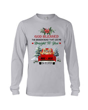 Load image into Gallery viewer, Golden Retriever X-mas Road Gift For Dog Lovers Unisex Long Sleeve
