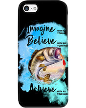 Load image into Gallery viewer, Fishing With All Your Heart Gift For Men Phone case
