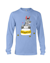 Load image into Gallery viewer, Funny Donkey Anti Depressant Meaning Gift For Women Unisex Long Sleeve
