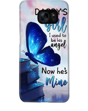 Load image into Gallery viewer, Daddy's Girl I Used To His Angel Now He's Mine Phone case
