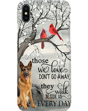 Load image into Gallery viewer, German Shepherd They Walk Beside Us Everyday Special Custom Design Phone case
