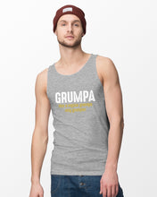 Load image into Gallery viewer, Grumpa Like A Regular Grandpa Only Grumpier Unisex Tank Top
